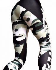 Camo Slit Leggings 2