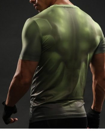Hulk Dark Green Compression Shirt - Fit Wear Deals