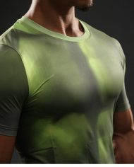 Hulk Dark Green Compression Shirt 2