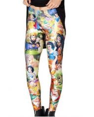 Snow White Fitness Leggings